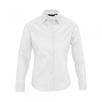 Рубашка женская с длинным рукавом Eden 140 белая