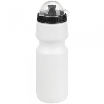 Бутылка для велосипеда Bikescape, белая с черным
