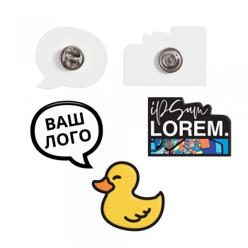 Значок металлический Essence на заказ